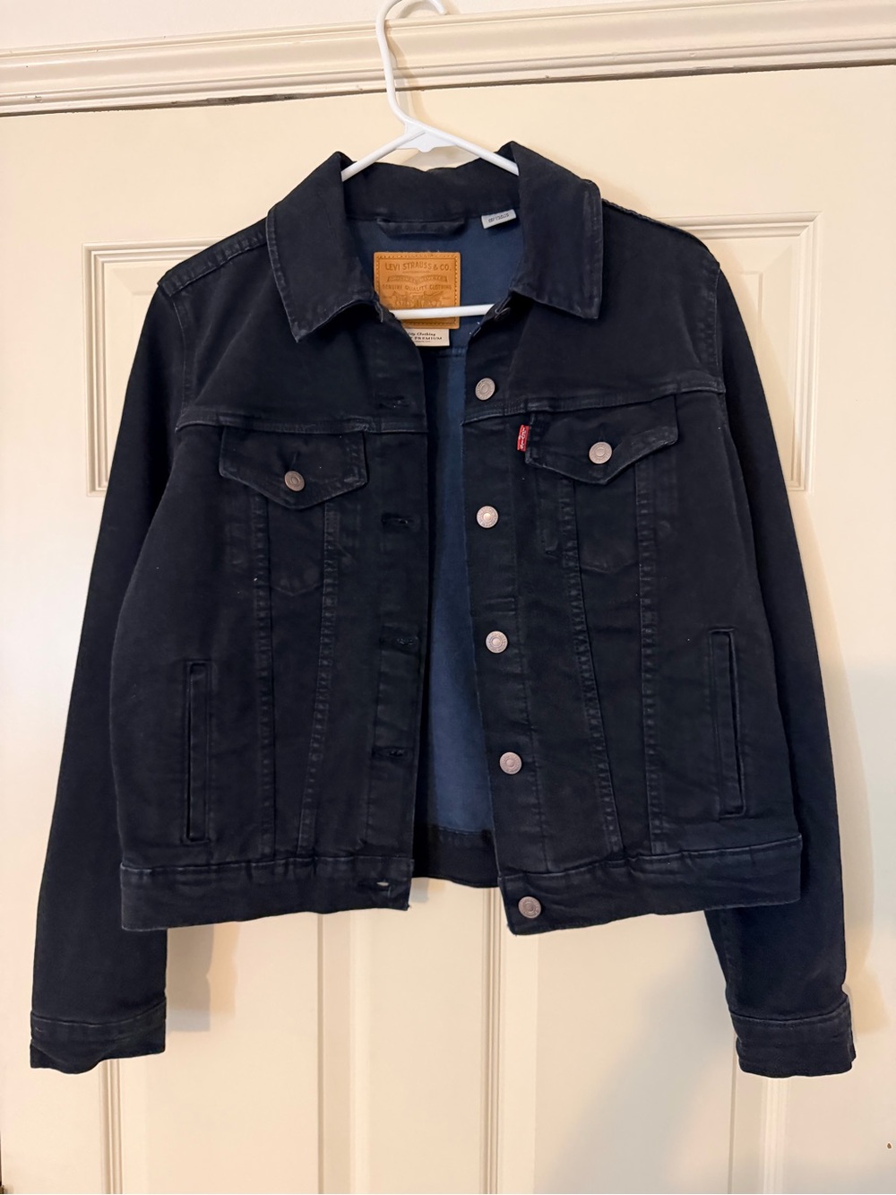 Levi's Black Denim Trucker Jacket
